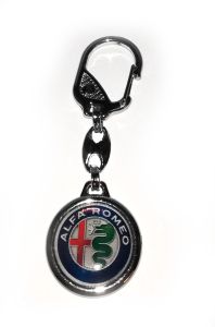 Kľúčenka kovová kruhová - Alfa Romeo