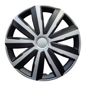 Drift silver&black 15" - puklice - 4 ks