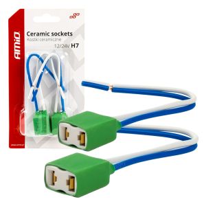 Keramické pätice H7 - 2 ks