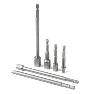 Dlhá redukcia na nástrčné kľúče - HEX - 1/4" - 3/8" - 1/2"
