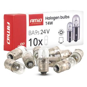 Halogénové žiarovky T4W - 24V - 4W - BA9S - 10ks