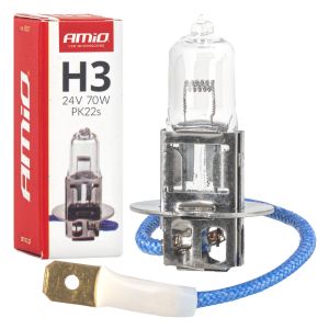 Halogénová žiarovka H3 - 24V - 70W - PK22s