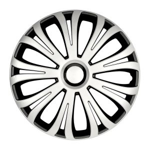 AVERA silver&black 14" - puklice - 4 ks