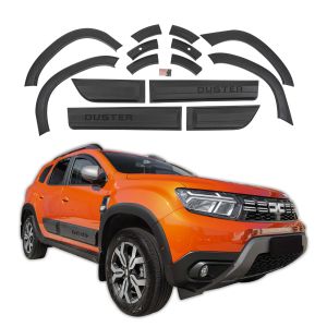 Bočné oplastovanie pre Dacia Duster, 2018-24 / 14 ks