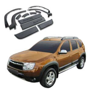 Bočné oplastovanie pre Dacia Duster, 2010-18 / 12 ks