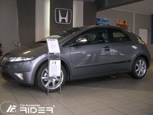 Ochranná lišta dverí F16/14 pre Honda Civic, 2006-11 / 5-dverove