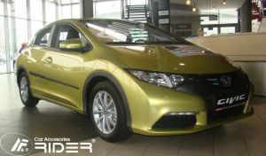 Ochranná lišta dverí F16/14 pre Honda Civic, 2012-16 / 5-dverove po FL.