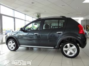 Ochranná lišta dverí F03 pre Dacia Sandero, 2008-12 / Stepway