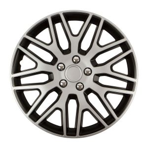 Dakar NC silver and black 16" - puklice - 4 ks