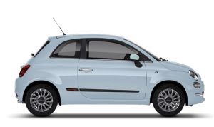 Ochranná lišta dverí H25 pre Fiat 500, 2015-25 / po facelifte