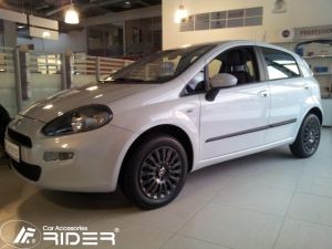 Ochranná lišta dverí F17 pre Fiat Punto, 2012-18 / 5-dverové
