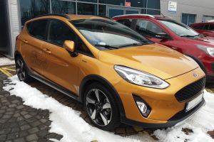 Ochranná lišta dverí F43 pre Ford Fiesta, 2017-23 / 5-dverové
