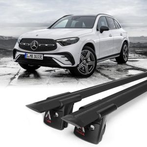 Runner R1C Black - nosič pre Mercedes GLC, 2022- / (X254) integrované strešné lyžiny