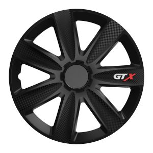 GTX Carbon Black 16" - puklice - 4 ks