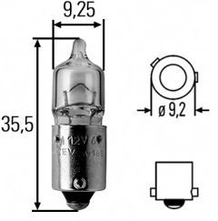 Žiarovka H6W - BAX9s