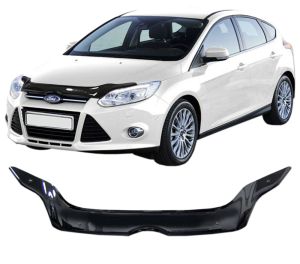 Plastový kryt kapoty - deflektor pre Ford Focus, 2011-15 / III. gener., hatchback