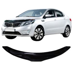 Plastový kryt kapoty - deflektor pre Kia Rio, 2011-15 / sedan
