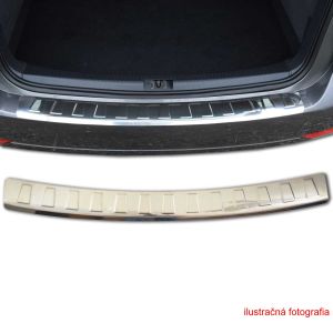 Nerezová lišta nárazníka - profilovaná, vhodná pre VW T5, 2003-10