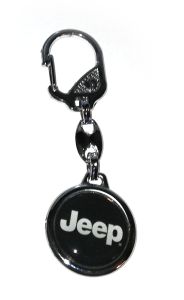 Kľúčenka kovová kruhová - JEEP