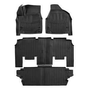 Gumové rohože 3DS pre CHRYSLER Pacifica, 2016-23/ 7-miestne, 