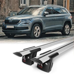Runner R1B - nosič pre Škoda Kodiaq, 2016-24 / strešné lyžiny