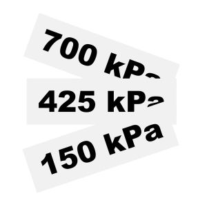Samolepka - 475 kPa