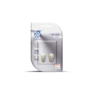 LED BA9s 12V 4xSMD 2835 White