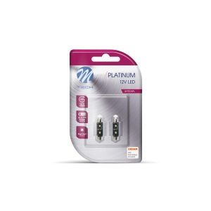 Platinum LED C5W 36mm 2xHP - 12V - White