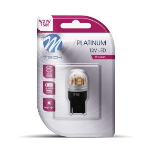 Platinum LED T20 / W21W - 12/24V - 15x2835SMD - Canbus - White - 1 ks