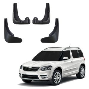 Zástierky presné predné + zadné pre Skoda Yeti, 2013-17