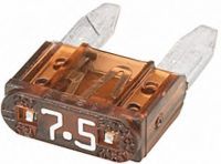 Nožová mini poistka - 7,5A