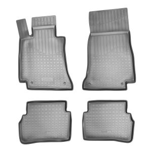 Gumové autokoberce presné pre MERCEDES C, 2014-20 / W205