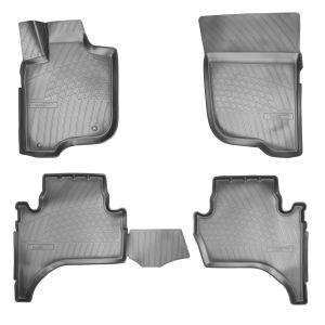 Gumové autokoberce presné pre MITSUBISHI L200, 2006-15