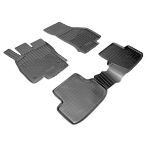 Gumové autokoberce presné pre SEAT Leon, 2013-20