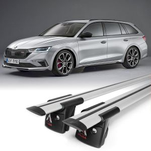 Runner R1C - nosič pre Skoda Octavia, 2020- / IV. gen., kombi - integrované strešné lyžiny