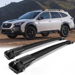 Prestige P5 Black - nosič pre Subaru Outback, 2021-25 / strešné lyžiny vyvýšené - dlhé