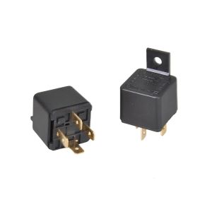 Relé spínacie 12V - 30A / 4 koncovky s úchytom