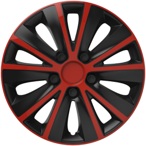 Rapide red&black 13" - puklice - 4 ks