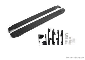 Basic Black - Bočné nášľapy pre NISSAN X-Trail, 2013-18 / T32