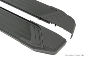 Basic Black - Bočné nášľapy pre HYUNDAI Tucson, 2015-18