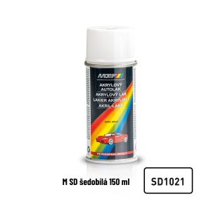 Akrylový autolak Škoda - sivo biela - 1021 - 150 ml