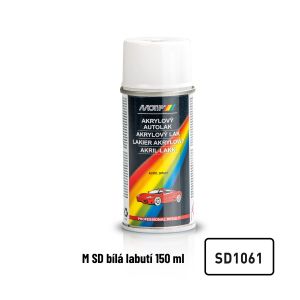 Akrylový autolak Škoda - labutia biela - 1061 - 150 ml