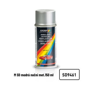 Akrylový autolak Škoda - modrá nočná metalíza - 9461 - 150 ml