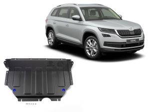 Oceľový kryt motora + prevodovky pre SKODA Kodiaq, 2016-24 / motor: 1.4 TSI; 2.0 TSI; 2.0 TDI