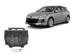 Oceľový kryt motora + prevodovky pre MAZDA 3, 2013-19 / motor: 1.5; 1.6; 2.0