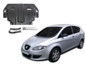 Oceľový kryt motora + prevodovky pre SEAT Toledo, 2004-09 / III. Generacia, motor: 1.6; 2.0 TDI