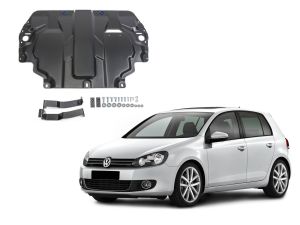 Oceľový kryt motora + prevodovky pre VW Golf, 2009-13 / VI. Generacia, všetky motorizácie