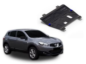 Oceľový kryt motora + prevodovky pre NISSAN Qashqai, 2007-14 / motor: 1.6; 2.0