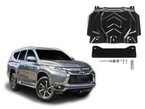 Oceľový kryt motora pre MITSUBISHI Pajero Sport, 2016-21 / motor: 2.4; 3.0