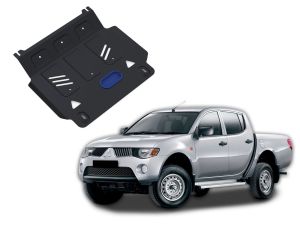 Oceľový kryt motora pre MITSUBISHI L200, 2006-15 / (KAOT) motor: 2.5 TD